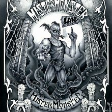 MR.MONSTER. Un proyecto de Bellas Artes, Cómic, Dibujo, Diseño de carteles, Diseño de personajes, Ilustración tradicional y Pintura de Raquel Burgueño Sepúlveda - 27.11.2018