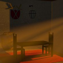 Modelado e iluminación de interiores. 3D e Iluminação fotográfica projeto de Samuel Delgado Romero - 27.11.2018