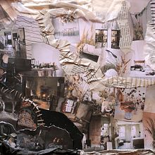 Y E R M A . L O R C A .. Collage, Interior Design, Set Design, and Traditional illustration project by Blanca Juan García - 11.27.2018