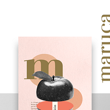 Maruca // Notebook Cover. Un projet de Design graphique et Illustration numérique de Gabriel Olivares - 27.11.2018