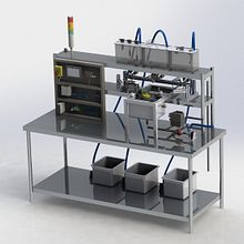 Dosificador de líquidos . Un proyecto de 3D, Animación 3D y Diseño de producto de Jhon Asqui - 27.11.2018