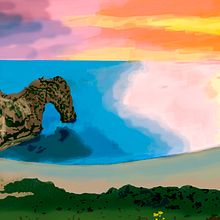 Paisajes Speed Painting. Desenho artístico projeto de Samuel Delgado Romero - 27.11.2018