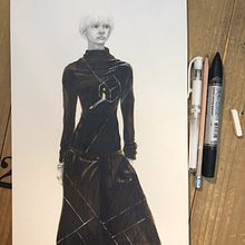 La visita . Traditional illustration project by Jose María San Antonio Alvarez - 11.24.2018