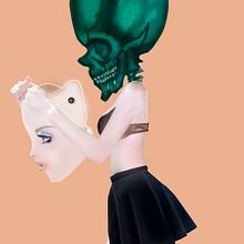 El monstruo se viste de persona-Xenon. Drawing, Pencil Drawing, Artistic Drawing, Realistic Drawing, Character Design, 3D Character Design, Traditional illustration, and Digital Illustration project by Daniel Medina - 07.22.2018