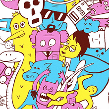 Doodle Art. Creativit, Drawing, Pencil Drawing, Art Direction, Design, To, Design, Character Design, Graphic Design, Printing, and Traditional illustration project by Marcelo Miraglia - 12.01.2018