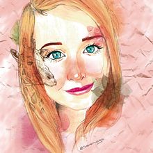 PROYECTO RETRATO ILUSTRADO CON ACUARELA. Projekt z dziedziny  R, sunek, R, sunek ołówkiem,  R, sunek art, st, czn, Portret, Trad, c, jna ilustracja, Ilustracja c, frowa,  Malarstwo i Malowanie akwarelą użytkownika SERGIO ESTRADA REYES - 01.12.2018