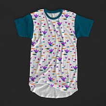32Mi Proyecto del curso: Diseño de estampados textiles. Printing, and Painting project by Melina Armijos - 12.01.2018