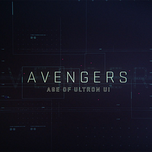 AVENGERS: Age of Ultron - UI REEL. Film, Motion Graphics, and UX / UI project by Ernex - 08.13.2015