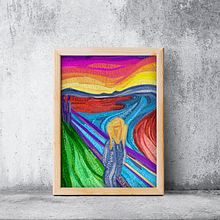 Munch Adobe. Digital Illustration project by Fátima Urigüen - 12.03.2018