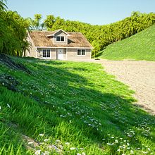 Casa de la playa. Projekt z dziedziny 3D użytkownika tomas_11 - 03.12.2018