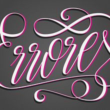 Mi project in Los secretos dorados del lettering course. Lettering project by Cristian Mare - 12.04.2018
