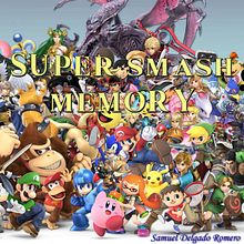 Minijuego "Super Smash Memory". Videogames projeto de Samuel Delgado Romero - 04.12.2018