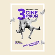 Diseño de cartel para evento de Cineforum . % Diana Creativa tarafından hazırlanan Film, Poster Tasarımı, Ola, Ve lar projesi - 12.04.2018