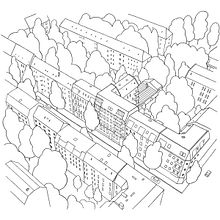 Dibujos técnicos. Architecture, and Traditional illustration project by Dani Maiz - 12.05.2018