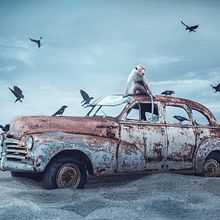 The Old Car. Un projet de Design graphique de Harold Sánchez - 05.12.2018
