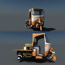 tutu carga volador. Un projet de 3D de Fernando Vázquez - 05.12.2018