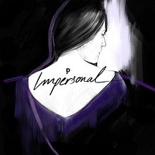 Impersonal. Davinia Pastor.. Un proyecto de Diseño de producto, Diseño gráfico, Ilustración tradicional, Lettering y Música de Adriana Tejero Pérez - 07.12.2018