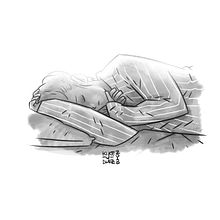 Sleep. Traditional illustration project by KIKE J. DÍAZ - 12.07.2018