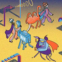 Carteles. Un projet de Design , Conception d'affiches, Design graphique, Illustration numérique et Illustration vectorielle de Lola Fernández Corral - 08.12.2018