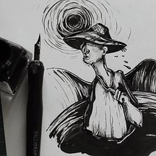 Inktober 2018. Un projet de Illustration traditionnelle de irene_2222 - 08.12.2018