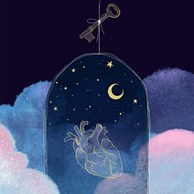 My body is a Cage // GIF ANIMADO. Animation, and Traditional illustration project by Valeria Araya - 12.08.2018