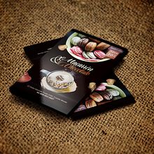 Macarron y Chocolate Flyer Ein Projekt aus dem Bereich Grafikdesign und Fotoretuschierung von John Fernández - 08.12.2018