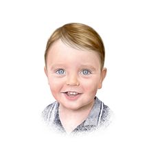 Retrato de Erick. Un proyecto de Bellas Artes de Amalia Cabeza - 25.12.2018