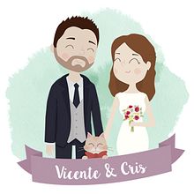 Ilustraciones por encargo. Un proyecto de Dibujo, Dibujo artístico, Dibujo de Retrato, Ilustración tradicional, Ilustración digital e Ilustración vectorial de Clàudia Santamaria Valero - 10.12.2018