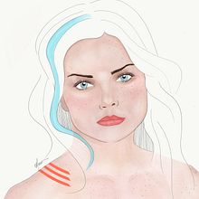 Las primeras. Portrait Drawing project by Mono Bernal - 12.10.2018