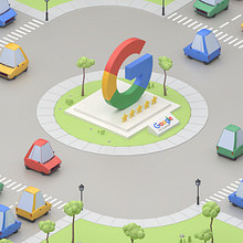 Google My Business. 3D, 3D Animation, Concept Art, and Design project by Diego Velázquez - 12.10.2018