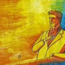 LEAVING BLUE . Design, Design grafic, Comic și Desen de Max Maldonado - 12.11.2018