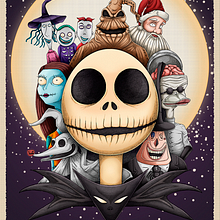 The Nightmare Before Christmas - Fanart. Un progetto di Illustrazione digitale di Giovany Ramirez - 11.01.2018
