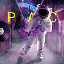 Astronaut :Secretos del fotomontaje y el retoque creativo. Design, Digital Illustration, and Photo Retouching project by Daniel Ocampo - 12.11.2018