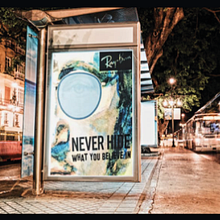 Publicidad Rayban, Ilustración John Lennon. Een project van Traditionele illustratie, Aquarelschilderen y  Reclame van Michelle Moralst - 12.12.2018