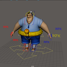 Mi Proyecto del curso: Introducción al rigging para animación. Een project van 3D-animatie van Joselvent David Suárez Morgado - 21.12.2018