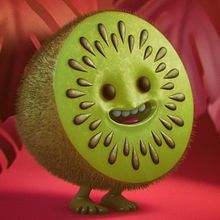Mr Kiwi. Een project van 3D y 3D-karakterontwerp van Eduard Nogués Pérez - 12.12.2018