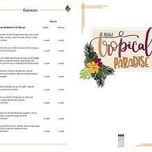 Carta menú restaurante. Un progetto di Graphic design e Illustrazione vettoriale di Rebeca González - 13.12.2018