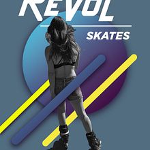 REVOL SKATES. Un progetto di Graphic design di Laura Di Mascio Escribano - 13.12.2018