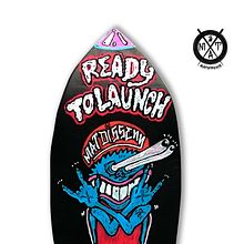 Skateboard • The Critter Rocket #SkateArt. Arts, Crafts, Fine Arts, Art Direction, and Traditional illustration project by Matdisseny @matdisseny - 10.06.2018