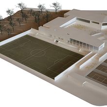 Sports Centre - Mijas (Spain). 3D, and Architecture project by Manuel Muñoz - 12.14.2018