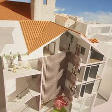 Building - San Clemente (Spain). 3D, and Architecture project by Manuel Muñoz - 12.14.2018