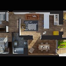 Apartment Rua Sampaio Bruno - Lisboa (Portugal). 3D, and Architecture project by Manuel Muñoz - 12.14.2018