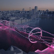 NineElmsBridge - London. 3D, and Architecture project by Manuel Muñoz - 12.14.2018