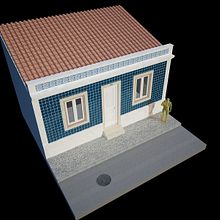 Traditional House - Lisboa (Portugal). 3D, and Architecture project by Manuel Muñoz - 12.14.2018
