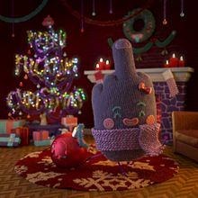Merry Fucking Christmas. 3D, and Traditional illustration project by Juan Rueda - 12.16.2018