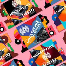 MINISTRY OF SOUND. Art Direction, Graphic Design, and Traditional illustration project by Jhonny Núñez - 12.17.2018