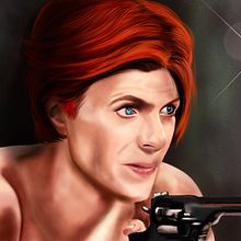 Procreate - "The Man Who Fell to Earth" (David Bowie). Drawing, Artistic Drawing, Portrait Drawing, and Realistic Drawing project by Gabi Bucio - 12.17.2018