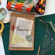 Mis proyectos finales. Un progetto di Ricamo, Collage, Creatività, Papercraft, Artigianato e Calligrafia di Pilar Castillo Muñoz - 10.12.2018