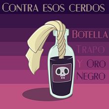 Diseño de cartelería: Bomba Molotov. Un proyecto de Ilustración vectorial de Maximiliano Montani - 18.12.2018