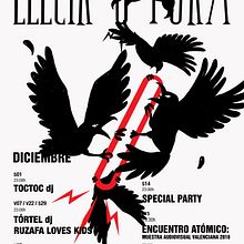 Poster December Electropura. Fine Arts, Design, Poster Design, Graphic Design, Traditional illustration, and Digital Illustration project by Svit Baydak - 12.18.2018